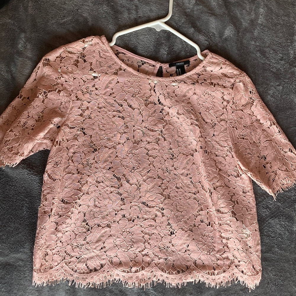 Blush Pink knitted blouse